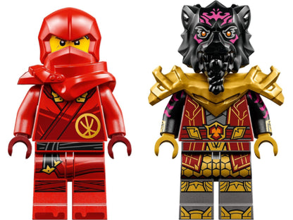 LEGO Ninjago - Kai en Ras' duel tussen auto en motor - 71789