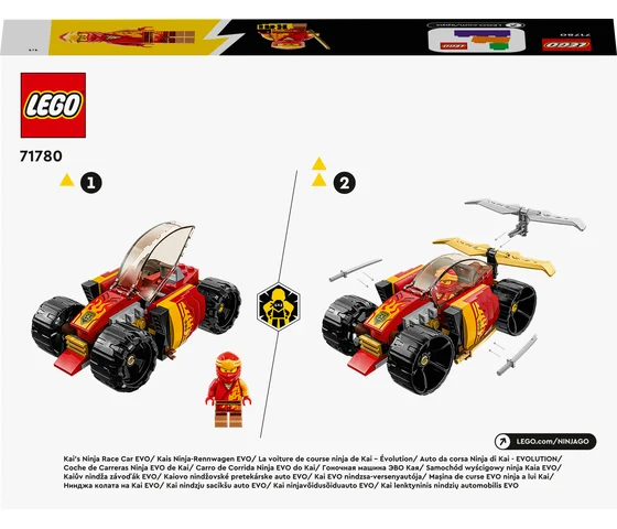 LEGO Ninjago - Kai's Ninja racewagen EVO - 71780