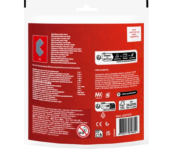 LEGO Ninjago - Mini ninja combomecha - 30699