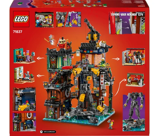 LEGO Ninjago - NINJAGO® City werkplaatsen - 71837