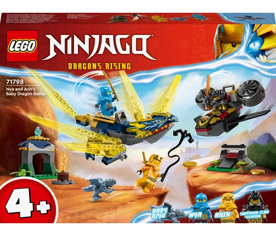 LEGO Ninjago - Nya en Arins babydrakenduel - 71798
