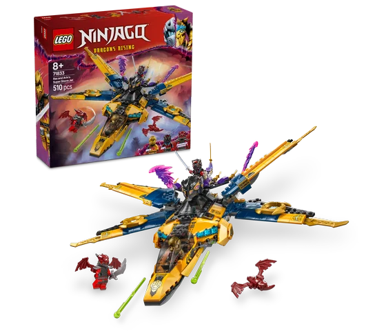 LEGO Ninjago - Ras en Arins superstormvliegtuig - 71833