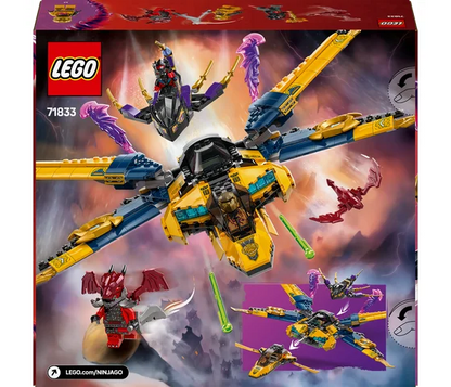 LEGO Ninjago - Ras en Arins superstormvliegtuig - 71833