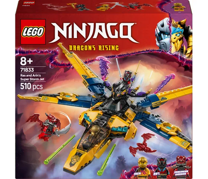 LEGO Ninjago - Ras en Arins superstormvliegtuig - 71833