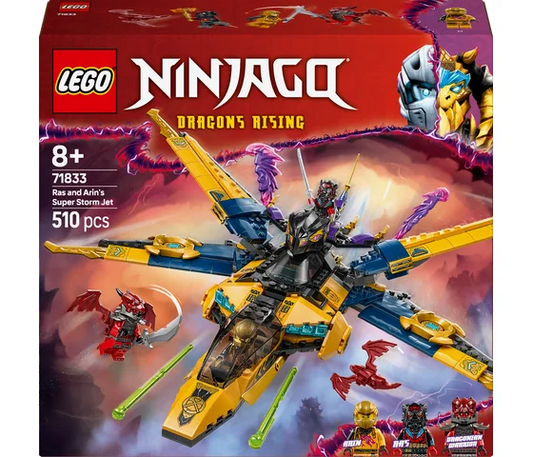 LEGO Ninjago – Ras und Arins Supersturmflugzeug – 71833