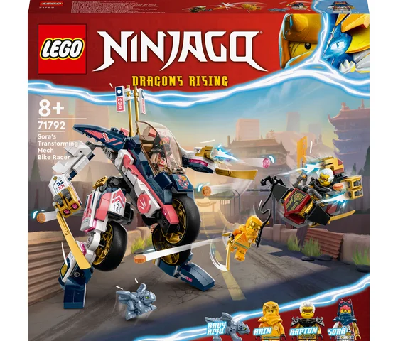 LEGO Ninjago - Sora’s transformerende mecharacemotor - 71792