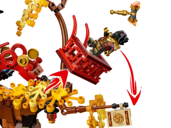 LEGO Ninjago - Tempel van de drakenenergiekernen - 71795