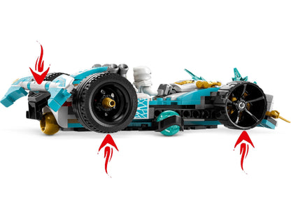 LEGO Ninjago - Zane’s drakenkracht Spinjitzu racewagen - 71791