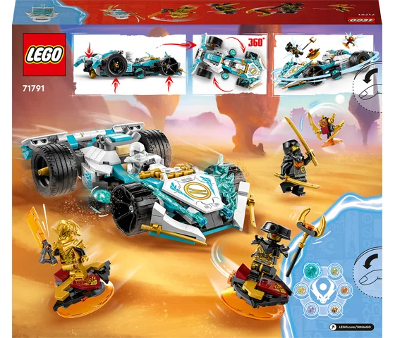 LEGO Ninjago - Zane’s drakenkracht Spinjitzu racewagen - 71791