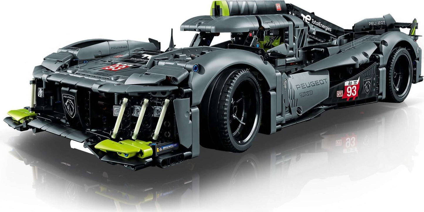 LEGO Technic - Peugeot 9X8 24H Le Mans Hybrid Hypercar - 42156