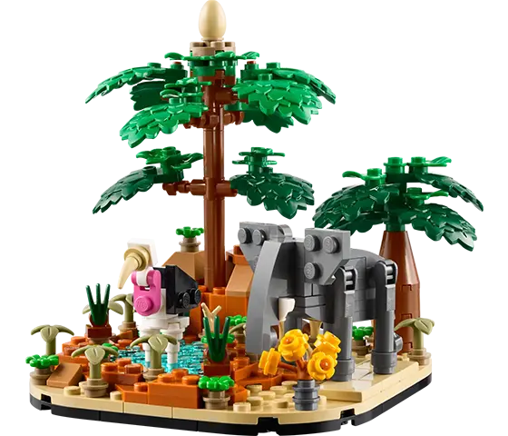 LEGO Seasonal - Afrikaanse savanne diorama - 40784