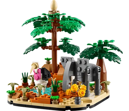 LEGO Seasonal - Afrikaanse savanne diorama - 40784