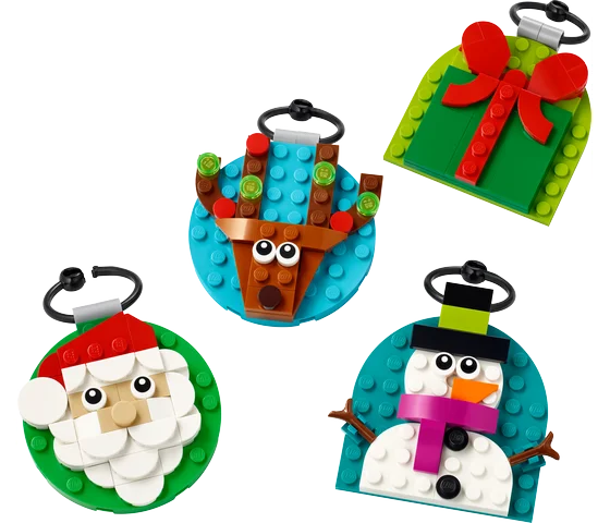LEGO Seasonal - Schattige kerstversieringen - 40744