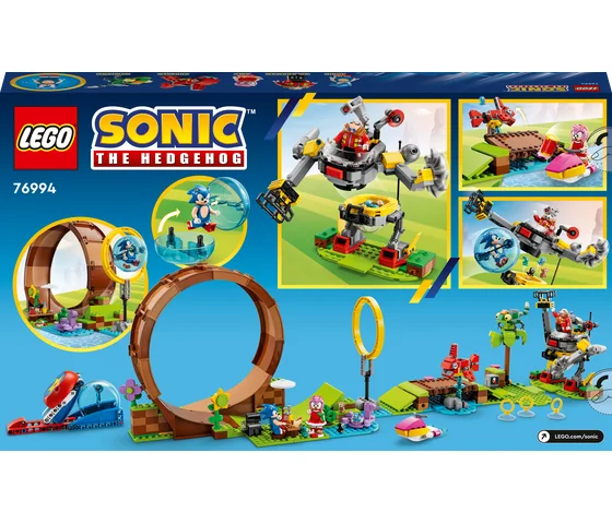 LEGO Sonic The Hedgehog - Sonics Green Hill Zone loopinguitdaging - 76994