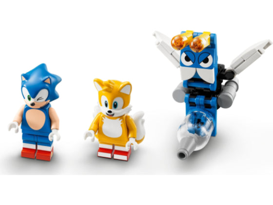 LEGO Sonic The Hedgehog - Tails' werkplaats en Tornado vliegtuig - 76991