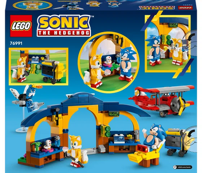 LEGO Sonic The Hedgehog - Tails' werkplaats en Tornado vliegtuig - 76991