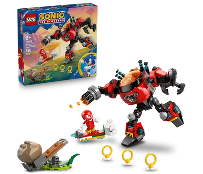 LEGO Sonic The Hedgehog - Knuckles vs. Dr. Eggman Egg Crusher mecha - 77005