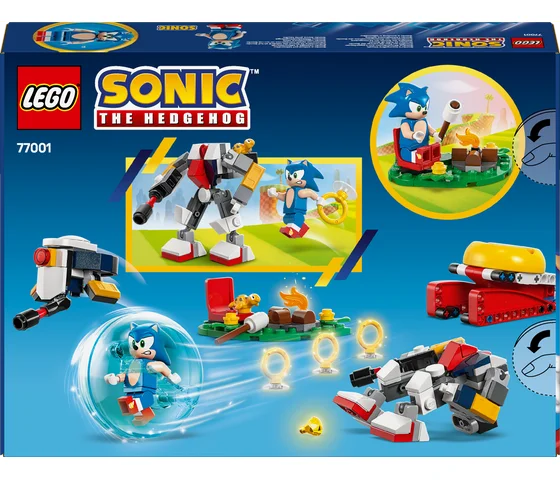 LEGO Sonic The Hedgehog - Sonics krachtmeting bij het kampvuur - 77001