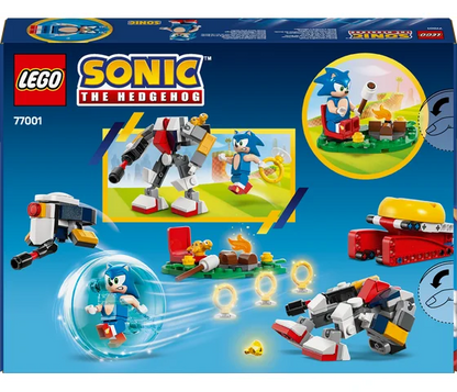 LEGO Sonic The Hedgehog - Sonics krachtmeting bij het kampvuur - 77001