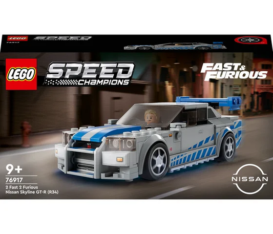 LEGO Speed ​​Champions – 2 Fast 2 Furious Nissan Skyline GT-R (R34) – 76917