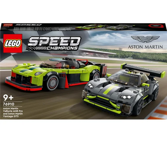 LEGO Speed ​​Champions – Aston Martin Valkyrie AMR Pro und Aston Martin Vantage GT – 76910