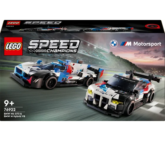 LEGO Speed Champions - BMW M4 GT3 & BMW M Hybrid V8 racewagens - 76922
