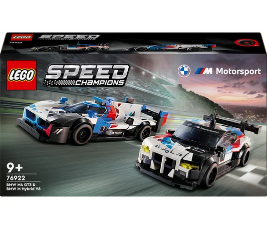 LEGO Speed Champions - BMW M4 GT3 & BMW M Hybrid V8 racewagens - 76922