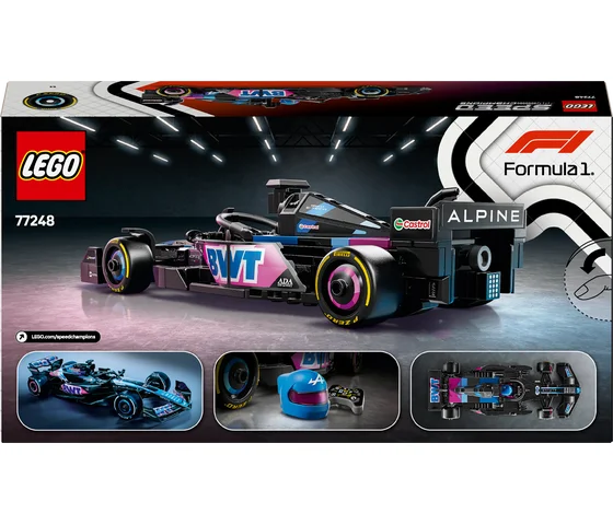 LEGO Speed Champions - BWT Alpine F1® Team A524 racewagen - 77248
