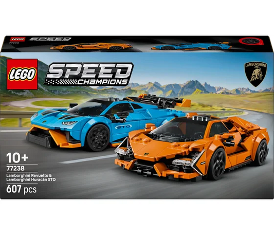 LEGO Speed ​​​​Champions – Lamborghini Revuelto und Huracán STO – 77238