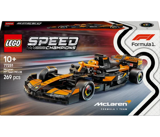 LEGO Speed ​​Champions – McLaren F1® Team MCL38 Rennwagen – 77251