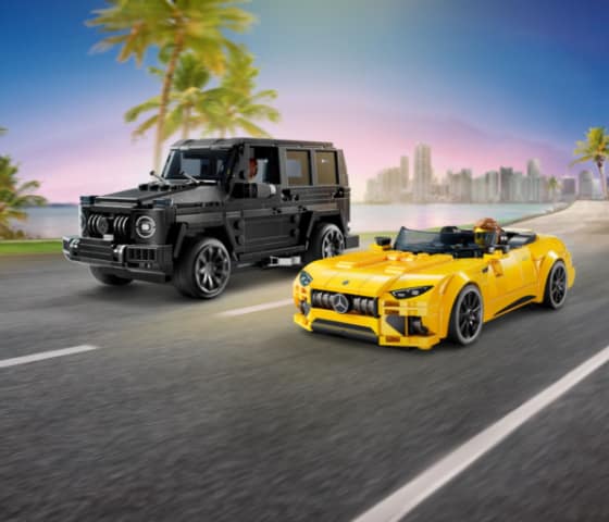 LEGO Speed Champions - Mercedes-AMG G 63 en Mercedes-AMG SL 63 - 76924