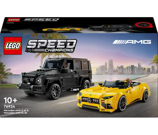 LEGO Speed ​​Champions – Mercedes-AMG G 63 und Mercedes-AMG SL 63 – 76924