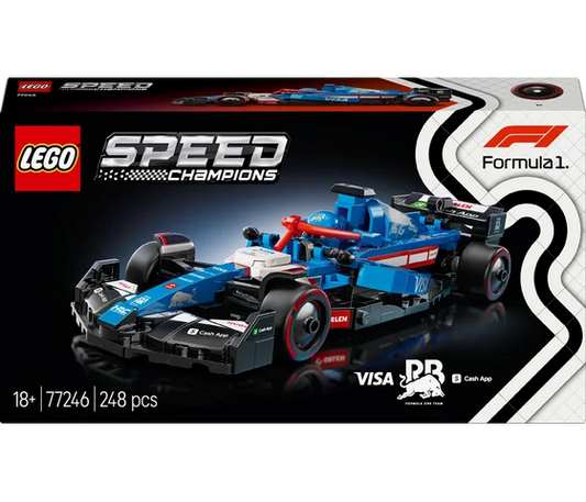 LEGO Speed ​​Champions – Visa Cash App RB VCARB 01 F1® Rennwagen – 77246