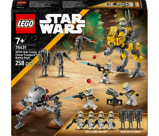 LEGO Star Wars – 327. Sternenkorps Klonkrieger™ Battle Pack – 75431