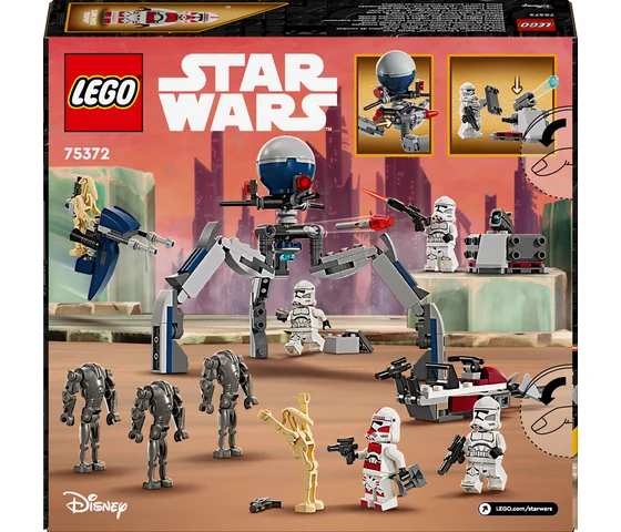 LEGO Star Wars - Clone Trooper™ & Battle Droid™ Battle Pack - 75372