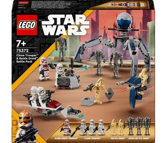 LEGO Star Wars - Clone Trooper™ & Battle Droid™ Battle Pack - 75372