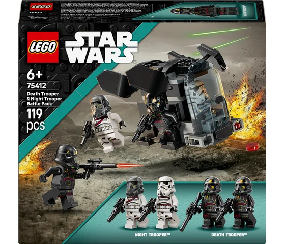 LEGO Star Wars - Death Trooper en Night Trooper Battle Pack - 75412