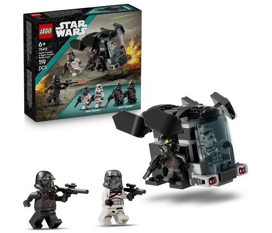 LEGO Star Wars - Death Trooper en Night Trooper Battle Pack - 75412