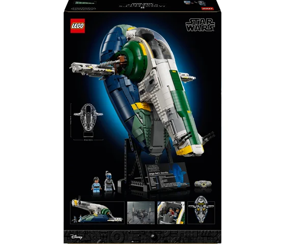 LEGO Star Wars - Jango Fetts Firespray-class ruimteschip - 75409