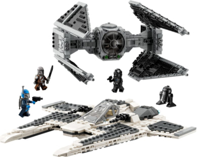 LEGO Star Wars - Mandalorian Fang Fighter vs TIE Interceptor - 75348
