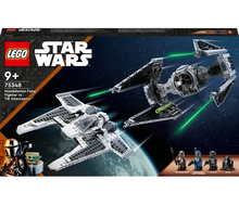 LEGO Star Wars - Mandalorian Fang Fighter vs TIE Interceptor - 75348