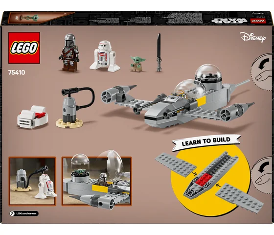 LEGO Star Wars - Mando en Grogu's N-1 Starfighter™ - 75410