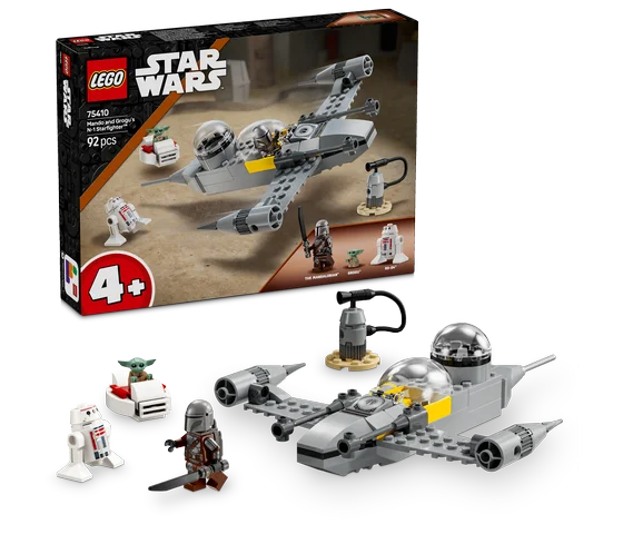 LEGO Star Wars - Mando en Grogu's N-1 Starfighter™ - 75410