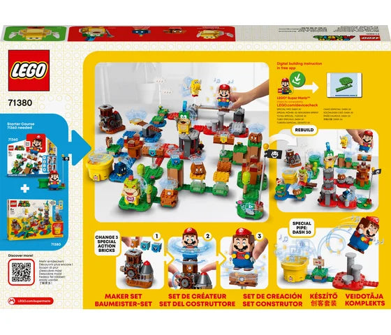 LEGO Super Mario - Makersset: Beheers je avonturen - 71380