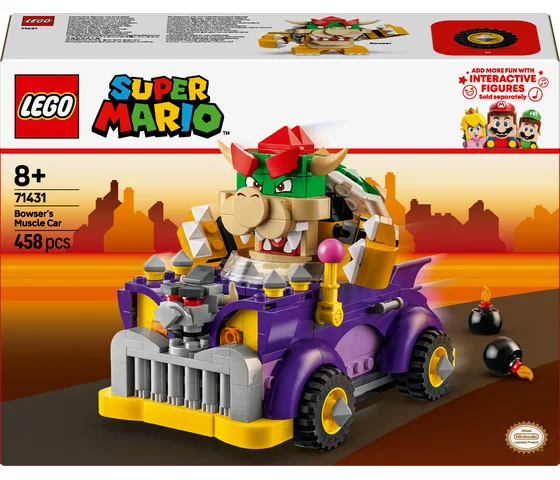 LEGO Super Mario - Uitbreidingsset: Bowsers bolide - 71431