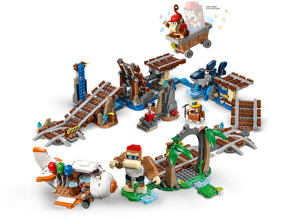 LEGO Super Mario - Uitbreidingsset: Diddy Kongs mijnwagenrit - 71425