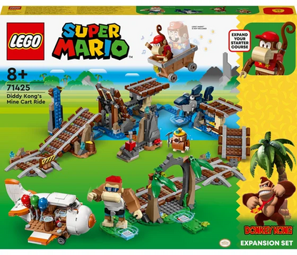 LEGO Super Mario - Uitbreidingsset: Diddy Kongs mijnwagenrit - 71425
