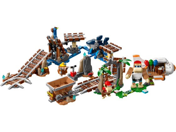 LEGO Super Mario - Uitbreidingsset: Diddy Kongs mijnwagenrit - 71425