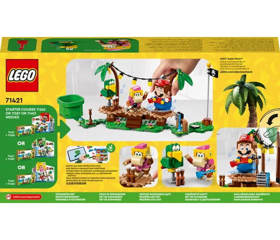 LEGO Super Mario - Uitbreidingsset: Dixie Kongs Jungleshow - 71421