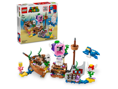 LEGO Super Mario - Uitbreidingsset: Dorries gezonken scheepswrak - 71432